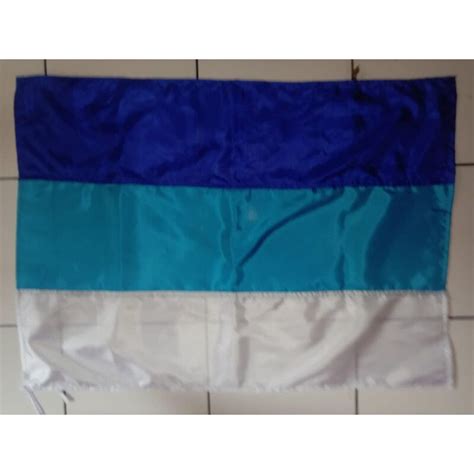 Bendera Putih Biru Muda Biru Tua Lazada Indonesia