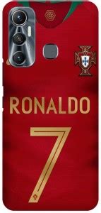 Fronk Back Cover For Infinix Hot X Cristiano Ronaldo Football Player Juventus