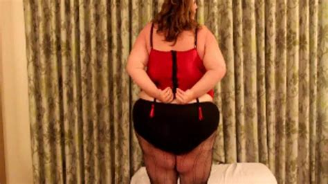 Sugar Hill SSBBW Red Corset Porn Videos