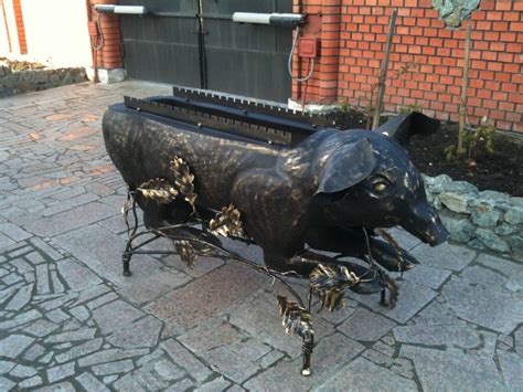 Мангал свинья (55 фото) » НА ДАЧЕ ФОТО