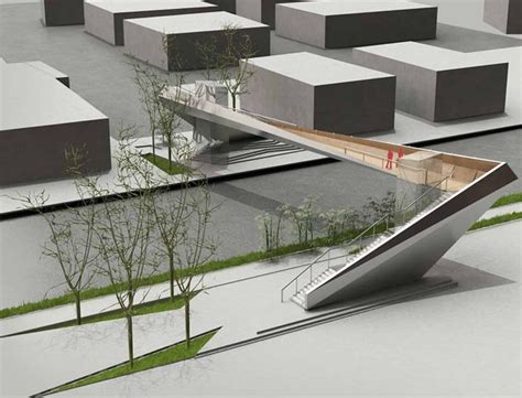 FOOTBRIDGE Z | EP Architects | Footbridge, Memorial architecture ...