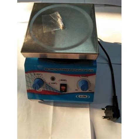 Mild Steel Magnetic Stirrer With Hot Plate For Laboratory At Piece In Thane