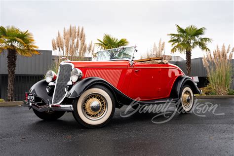 1934 FORD DELUXE CUSTOM ROADSTER