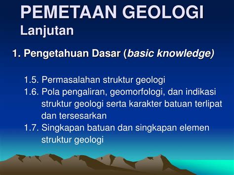 Ppt Jurusan Teknik Geologi Fakultas Matematika Dan Ilmu Peng Alam