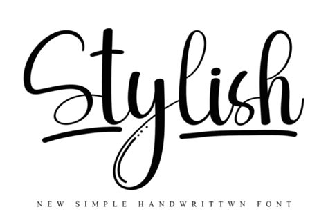 Stylish Font By Preketek Texs · Creative Fabrica