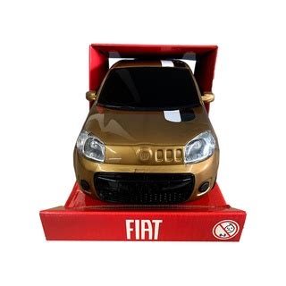 Miniatura Carro Fiat Uno Attractive Bege Roma Shopee Brasil