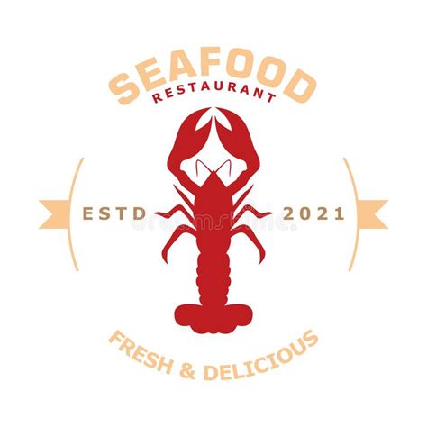 Illustration Vector Graphic Of Lobster Seafood Restaurant Logo Stock