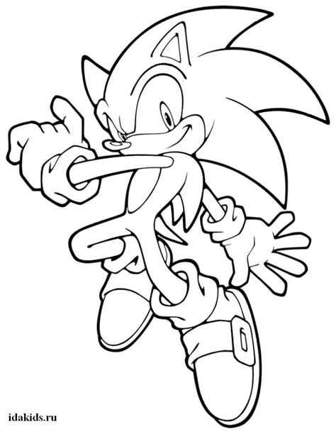 Sonic to download for free sonic coloring pages for kids just color ...