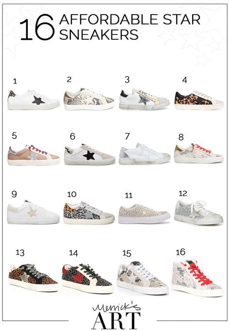 16 Fun and Affordable Star Sneakers - Merrick's Art | Star sneakers ...