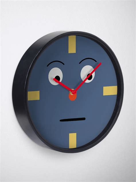 "Tony the clock" Clock for Sale by WindmillCo | Redbubble