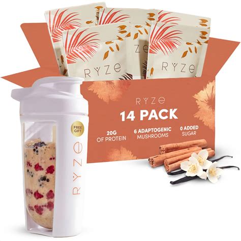 Adaptogens And Protein Are The Core Of Ryze Oatmeal - RYZE Superfoods