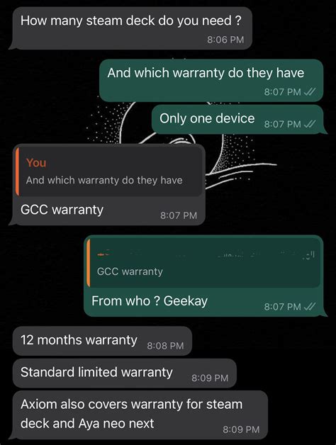 He’s selling Steamdeck 512GB for 2500, but is the warranty thing true ...