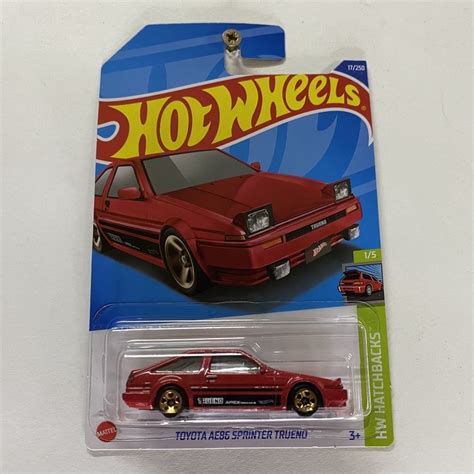 Original Hot Wheels Toyota AE86 Sprinter Trueno Shopee Malaysia