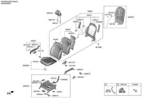 S Ubm Genuine Hyundai Front Cushion Covering Right