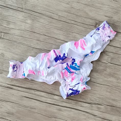 MAILLOT DE BAIN Bas de Bikini Sexy Secret effronté impression maillots de bain Biquini Bikiny