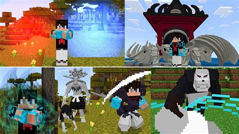 El Mejor Addon De Jujutsu Kaisen Para Minecraft Pe Completo Youtube