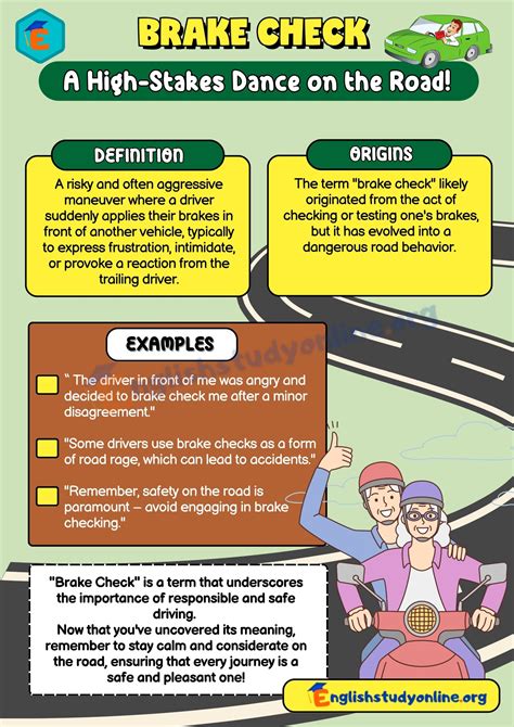 A Brake Check Meaning at Vivian Nelson blog