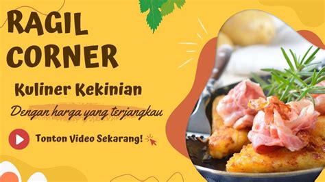 Makan Malam Di Cafe Murah Ragil Corner Kuliner Sragen Youtube