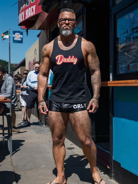 Gay Dad Tank Gay Daddy Tank Gay Bear Pride Gay Daddy Pride Dad T Shirt Gay Shirt Gay