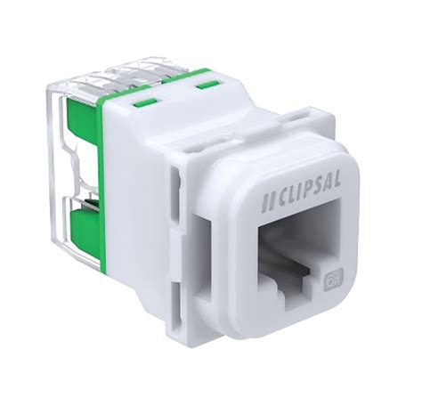 Clipsal Actassi 40RJ45SMA6AC-TN Iconic S-110 RJ45 Connector ...