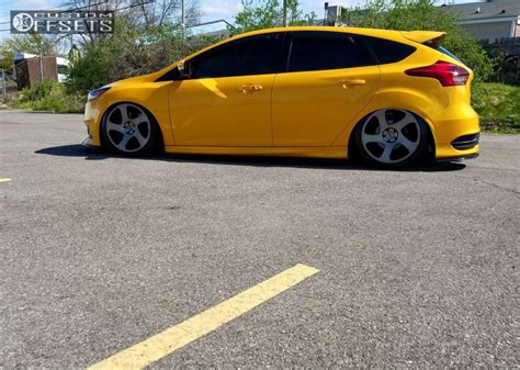 2015 Ford Focus Wheel Offset Tucked Air Suspension 234600 Custom