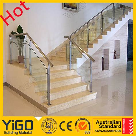 Frameless Glass Railing for Stair / Stair Glass Railing Prices / Glass ...