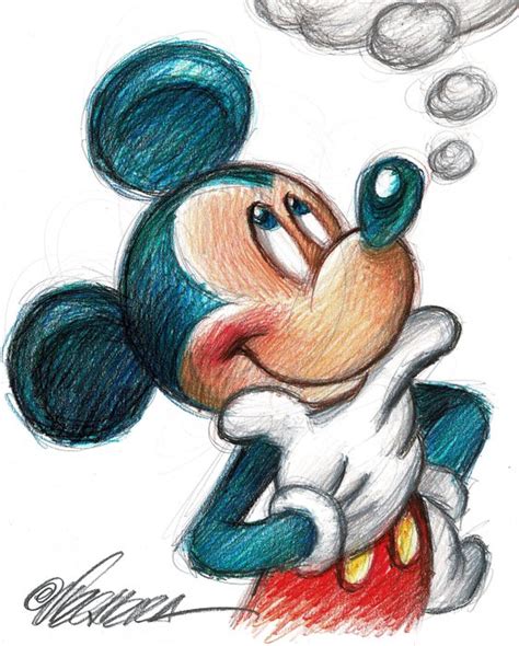 Mickey Mouse Imagine Original Drawing Joan Vizcarra Catawiki