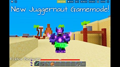 New Juggernaut Game Mode In Roblox Bedwars Youtube