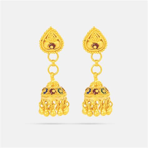 Earrings In Lalitha Jewellery With Price On Sale