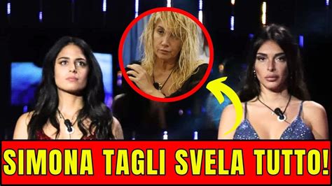 Rivelazioni Shock Al Grande Fratello Ci Che Simona Tagli Ha