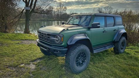 Eruption Green Bronco Raptor Wrapped In Satin Stealth PPF Wrap With