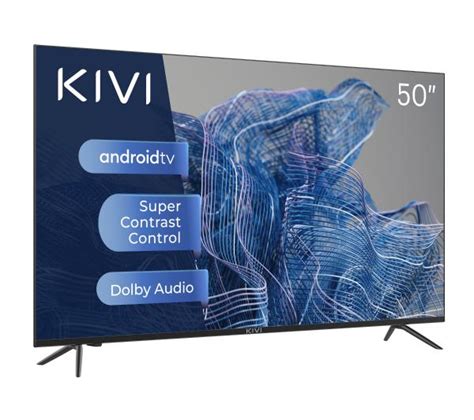Telewizor KIVI 50U740NB 50" LED 4K Android TV HDMI 2.1 DVB-T2 - Opinie ...