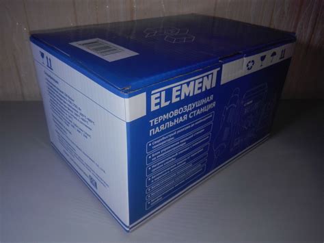 Термовоздушная паяльная станция ELEMENT 858D, цифровая — купить в ...