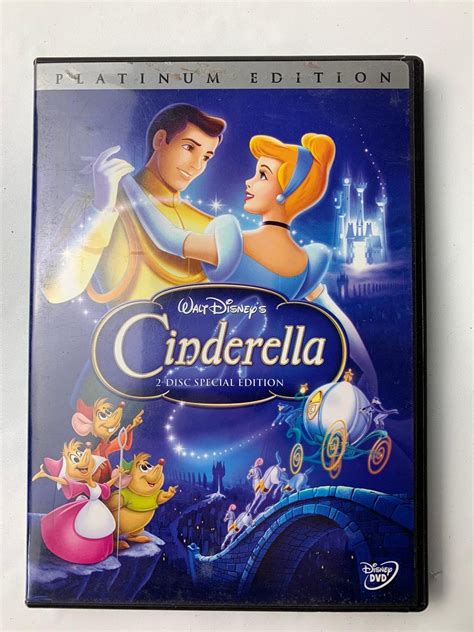 Cinderella Dvd 2005 2 Disc Set Special Edition Dvd Platinum