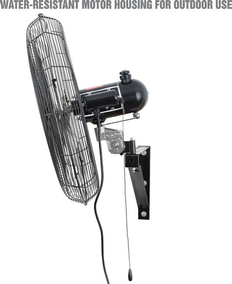 Oemtools Oem Outdoor Oscillating Wall Fan Cfm Large