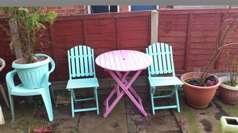 Home Made Chalk Paint Refurb On Garden Furniture Im Impressed