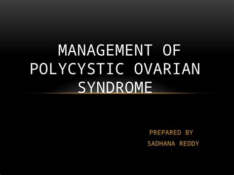 Pptx Poly Cystic Ovary Syndrome Dokumen Tips