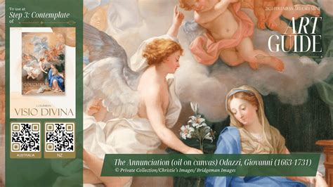 Columban Calendar Art Guide Front Cover 2024 The Annunciation By