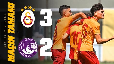 Galatasaray U17 3 2 Ankara Keçiörengücü U17 U17 Elit A Ligi 2 Grup