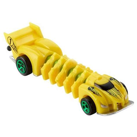 Hot Wheels Mutant Machines Flexforce Yellow And Green Bby Unique Slithering Action Car