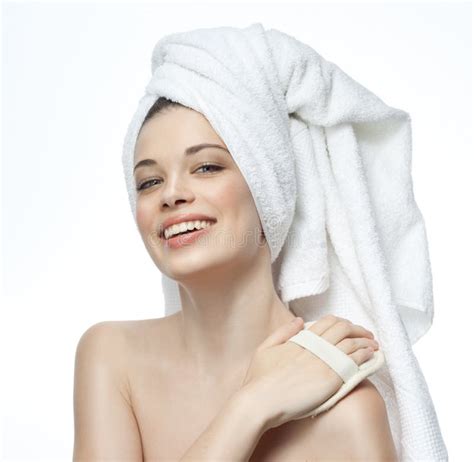 Woman Beauty Stock Photo Image Of Shot Brunette Teeth