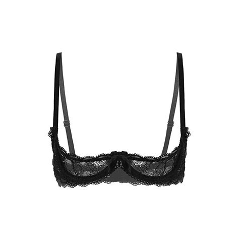 TiaoBug Reggiseno Aperto Donna In Pizzo Lingerie Sexy Hot Per Sesso Babydoll Bra Elasticizzato