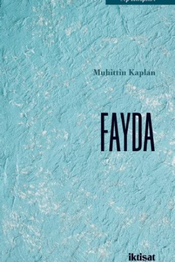 Fayda - İktisat Yayınları