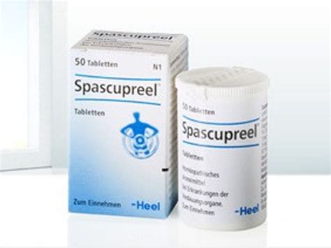 СПАСКУПРИЛ 50 таблетки, Spascupreel 50 tab.,HEEL