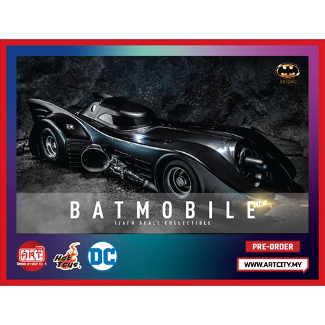 Hot Toys Batman 1989 Batmobile Collectible 1 6th Scale MMS694 Shopee Malaysia