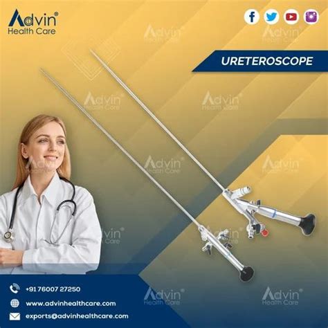 Stainless Steel Mini Pcnl Percutaneous Nephroscope At Rs In