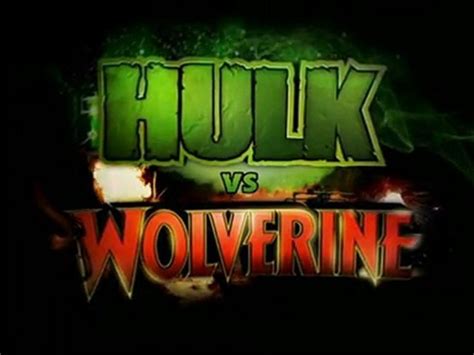 Hulk Vs Wolverine Audio Espa Ol Latino V Deo Dailymotion