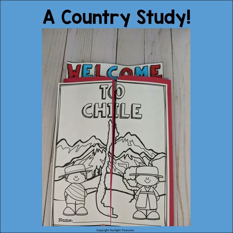 Chile Lapbook for Early Learners - A Country Study | Made By Teachers
