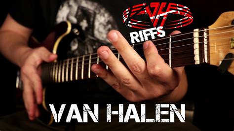 Top 10 Van Halen Riffs Dedicated To Eddie Van Halen Youtube