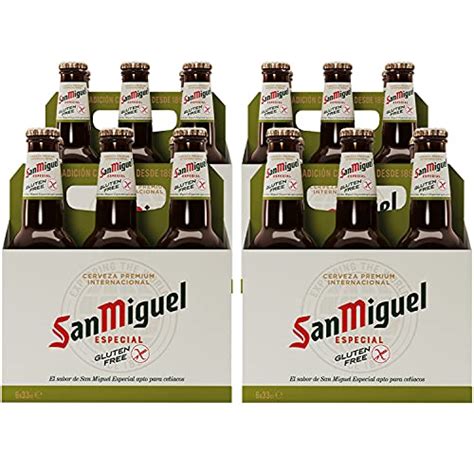 San Miguel Especial Sin Gluten Pack De Botellines X Cl